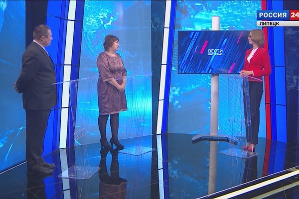 Вести - Интервью : Елена Мохотаева и Юрий Бондаренко